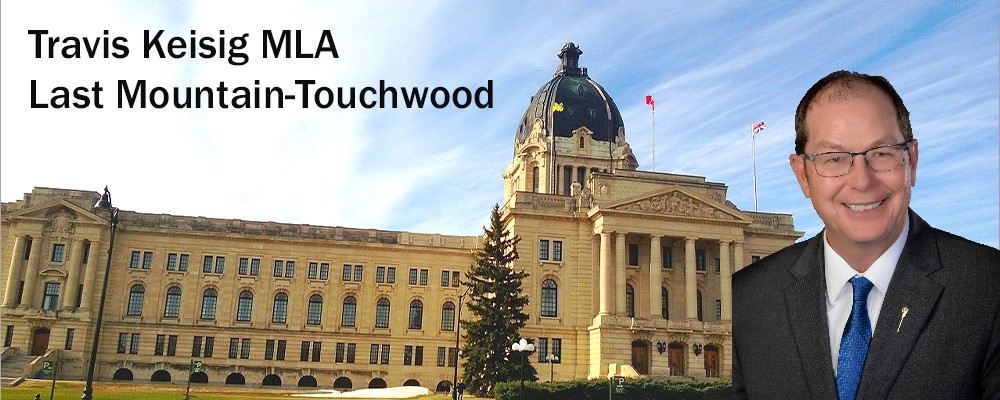 Travis Keisig MLA Last Mountain - Touchwood